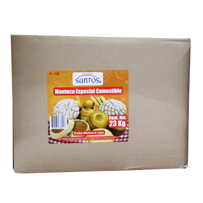 MANTECA VEGETAL SANTOS 23 KG