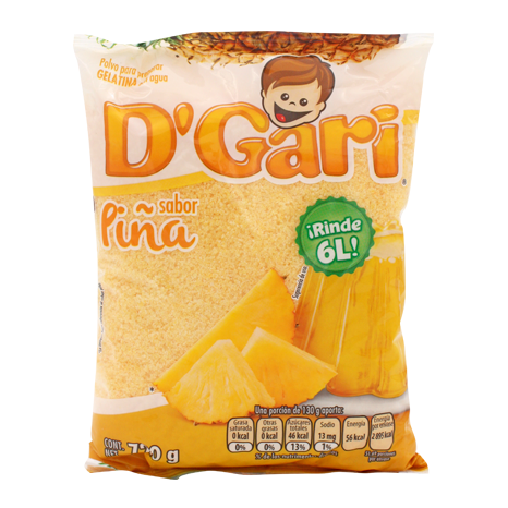GELATINA PIÑA D GARI 720 G PIEZA