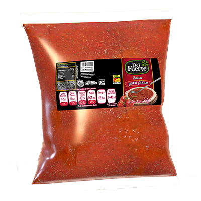 SALSA PARA PIZZA DEL FUERTE BOLSA 3 K PIEZA