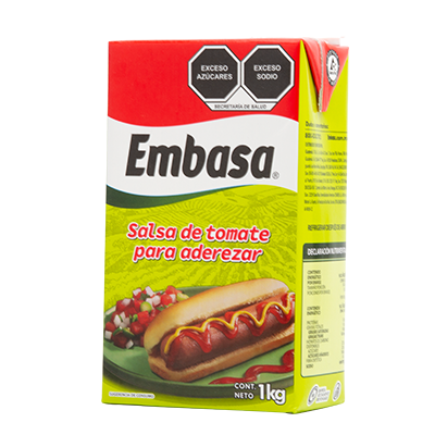 SALSA CATSUP EMBASA 1 K PIEZA