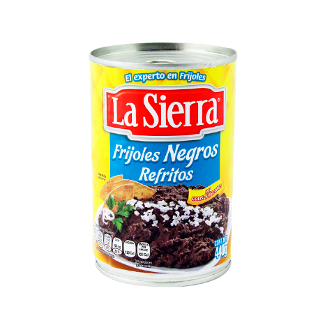 FRIJOL MOLIDO NEGRO LA SIERRA 440 G PIEZA