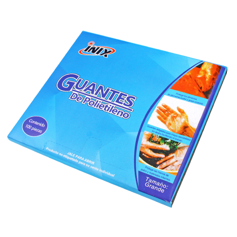 GUANTE POLIPAPEL PAQUETE 100 PIEZAS