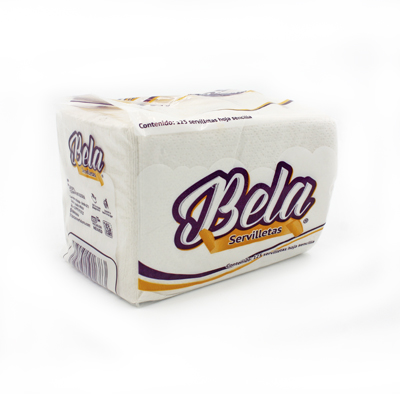 SERVILLETA BELA 125 HOJAS PIEZA