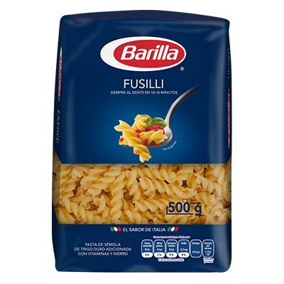 FUSILLI BARILLA 500 G PIEZA
